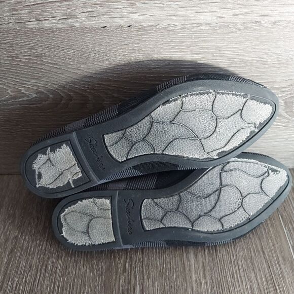 Skechers Cleo “Sherlock” Flats Black and Gray Size 7.5 - Picture 8 of 9